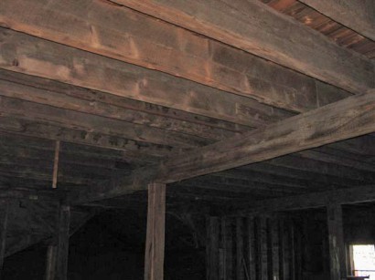 Hatfield Tobacco Barn Interior