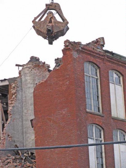 Fall River Beam Removal