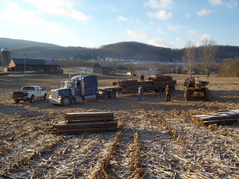 reclaimed salvaged antique repurposed wood from barn in osterburg pennsylvania