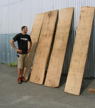 Chestnut Logs Milled