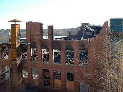 Great Falls Mill After Fire