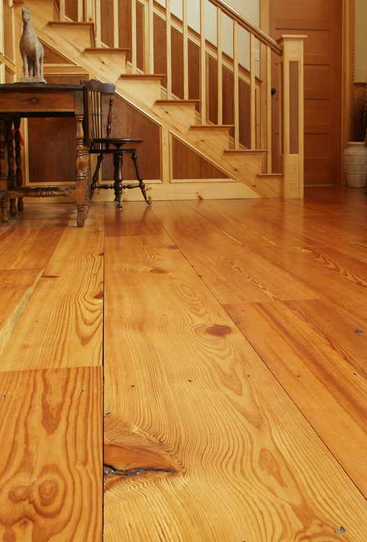 Reclaimed #2 Flatsawn Heart Pine Flooring ~ New Hampshire Reclaimed #2 Flatsawn Heart Pine Flooring ~ New Hampshire