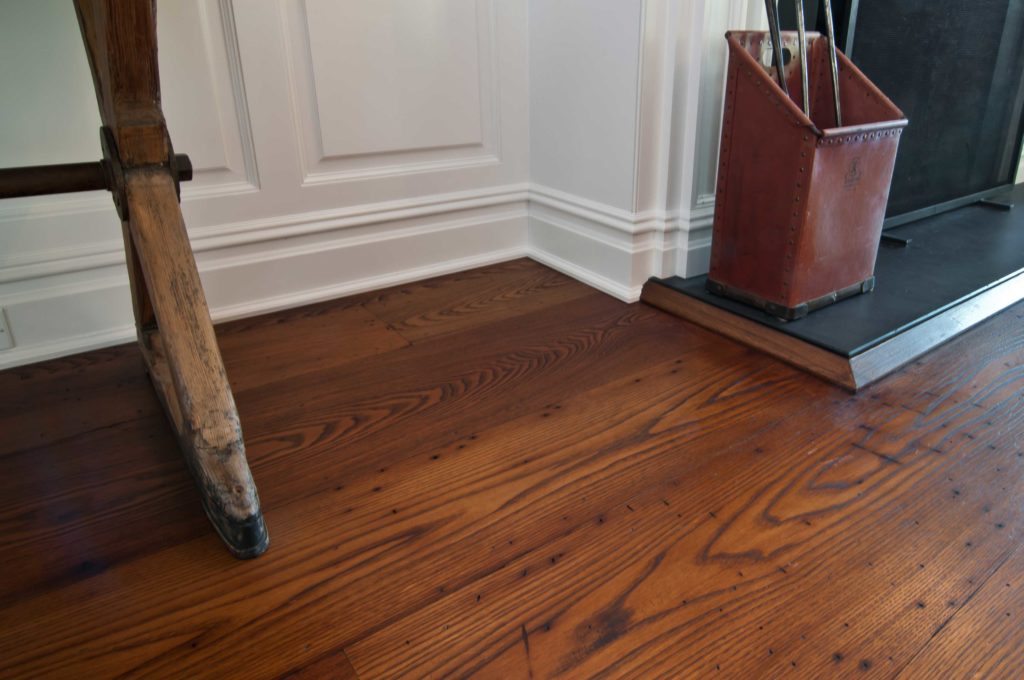 Reclaimed American Chestnut Flooring ~ Cold Spring Harbor, NY Private Residence Reclaimed American Chestnut Flooring ~ Cold Spring Harbor, NY Private Residence