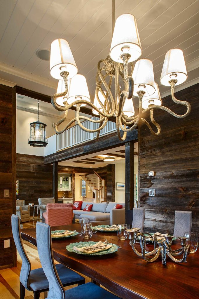 Reclaimed Barn Board Wall Paneling ~ Martha's Vineyard, Massachusetts