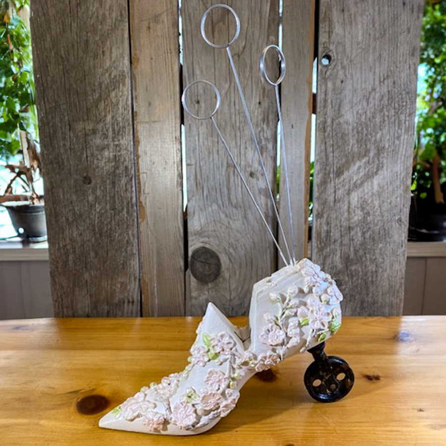 Antique Shoe Last Art - Courtesy Mary Kay Torres Antique Shoe Last Art - Courtesy Mary Kay Torres