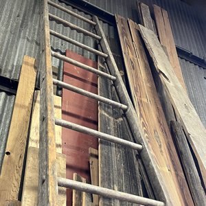 Salvaged Antique Ladder