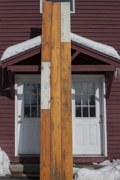 Salvaged Bleachers Boards from the Portland Expo, Maine