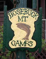 Bosebuck Mountain Camps Sign