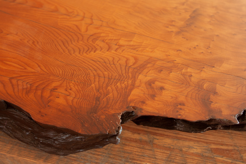 Finished Salvaged Wood Slab Finished Salvaged Wood Slab