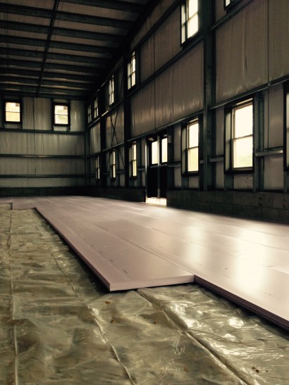 Longleaf Lumber Concrete Floor