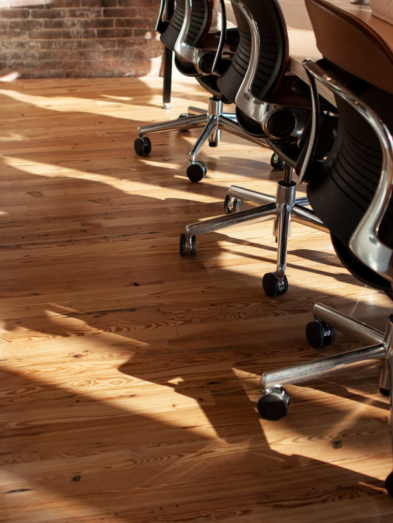 Reclaimed Heart Pine &#039;Run-Of-The-Mill&#039; Flooring