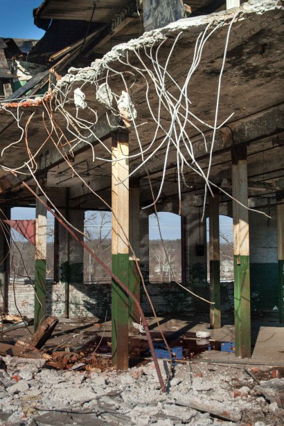 Crocker Manufacturing Company Mill Demolition in Holyoke, Massachusetts