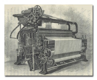 Knowles Loom Works Machine