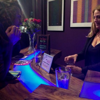 Apollinaire BlackBox Opening Night Live Oak Bartop