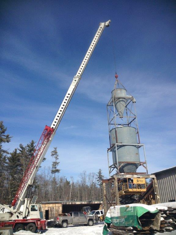Longleaf Lumber New Grinding System in Berwick Maine