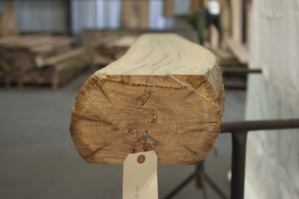 Reclaimed Wood Mantel - Live Edge Reclaimed Wood Mantel - Live Edge