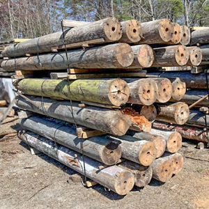 Massachusettes Mill Heart Pine Columns