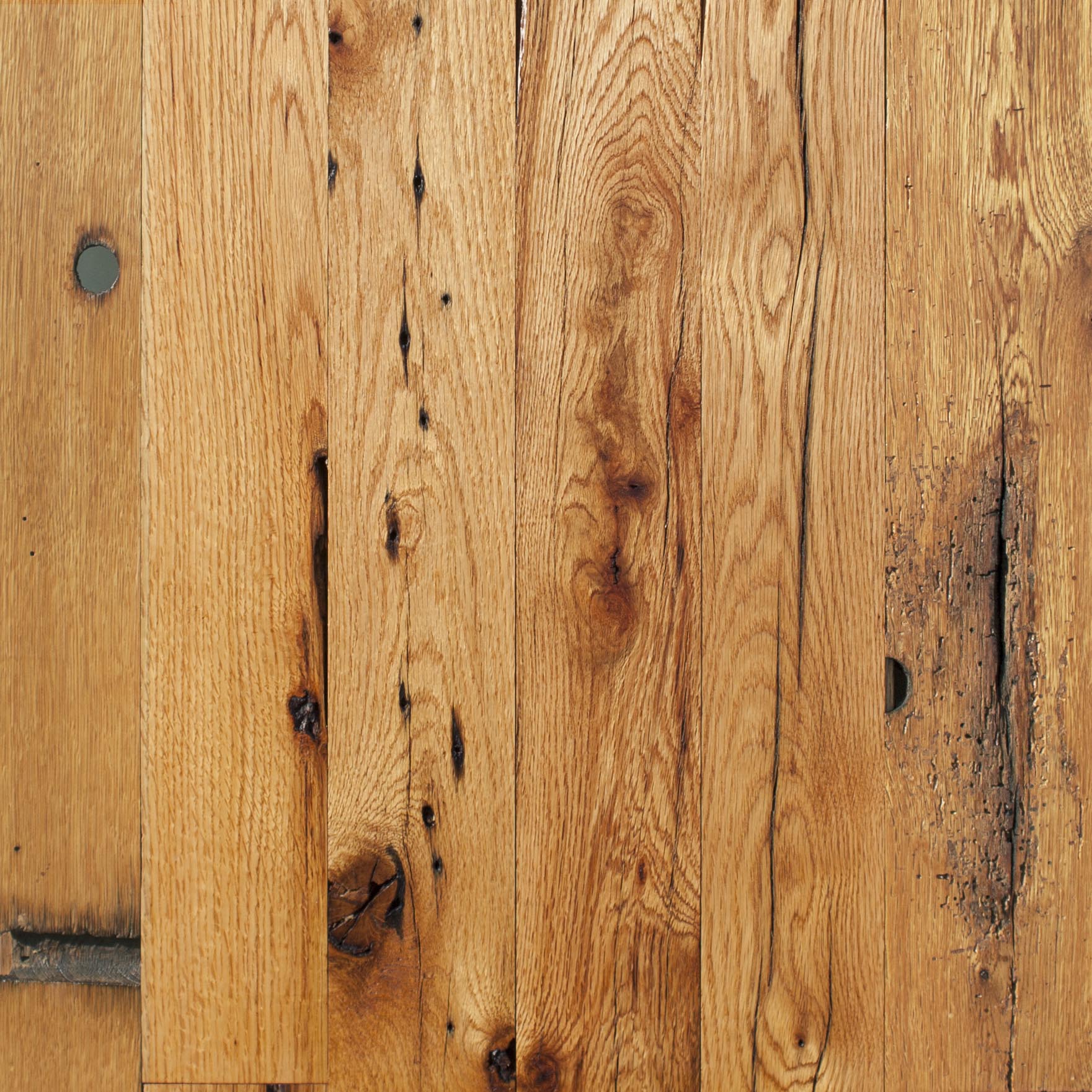 Rustic Reclaimed Oak Paneling