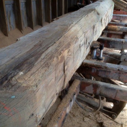 Olson House Reclaimed Beams