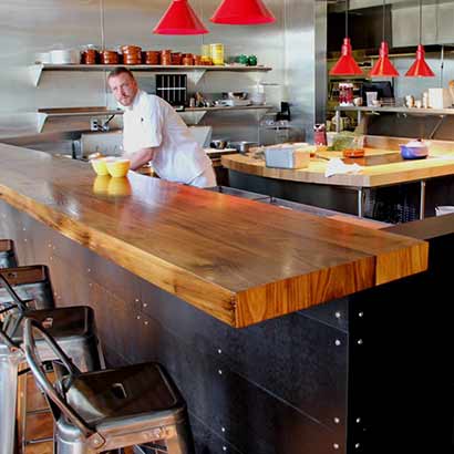 Reclaimed American Chestnut Bartop