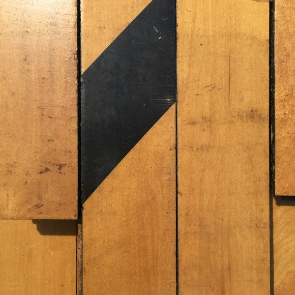Salvaged Basketball Court Maple Flooring