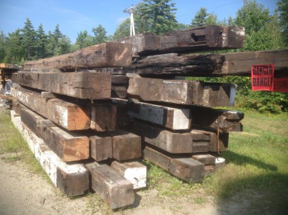 Reclaimed Heart Pine Beams