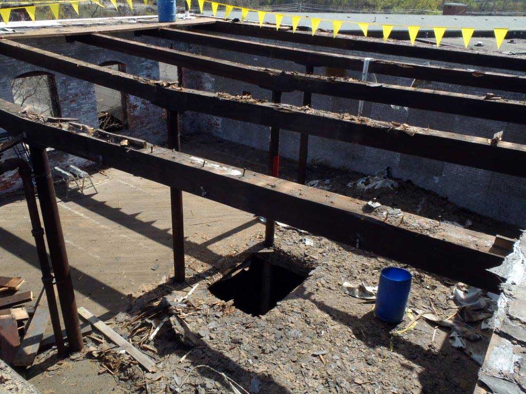 Crocker Manufacturing Company Mill Demolition in Holyoke, Massachusetts