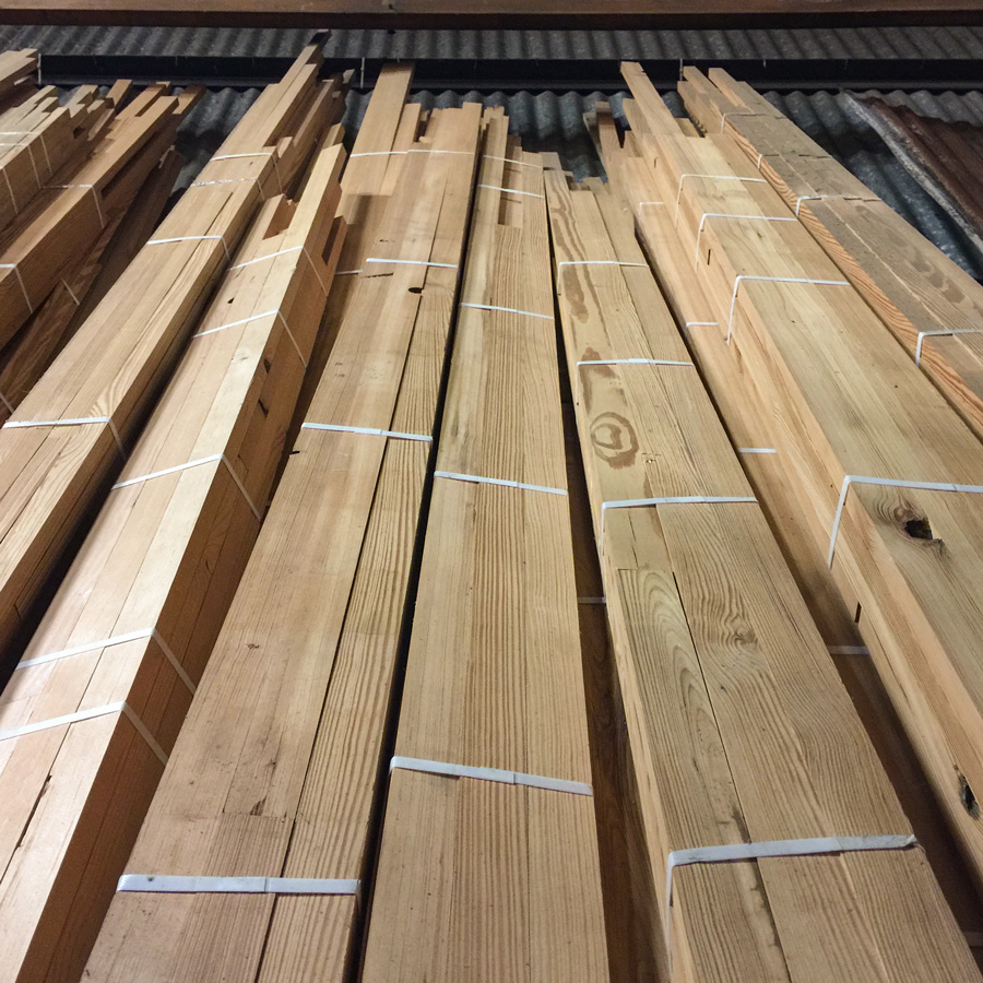 Reclaimed Heart Pine Moulding Blanks Reclaimed Heart Pine Moulding Blanks