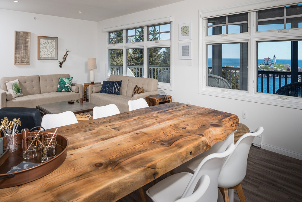 Coastal Maine Hotel With Reclaimed Hemlock Counters, Island Tops, Shelving and Mantles Coastal Maine Hotel With Reclaimed Hemlock Counters, Island Tops, Shelving and Mantles