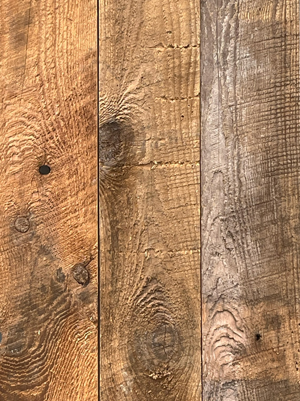 Mixed Softwoods Wire-Brushed Paneling Mixed Softwoods Wire-Brushed Paneling