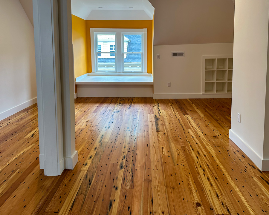 Naily Grade Reclaimed Heart Pine Flooring Naily Grade Reclaimed Heart Pine Flooring