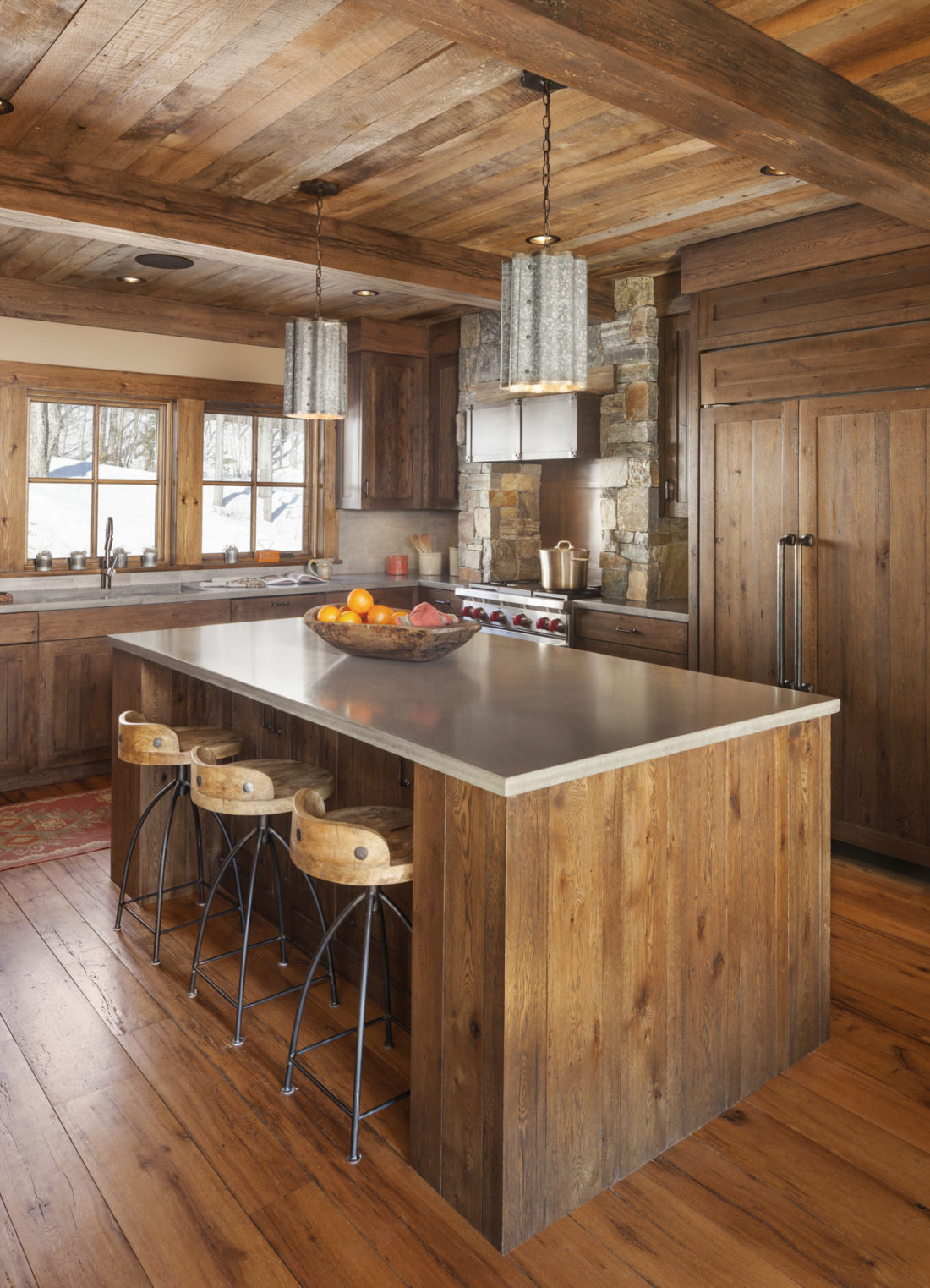Reclaimed Oak Paneling and Flooring
