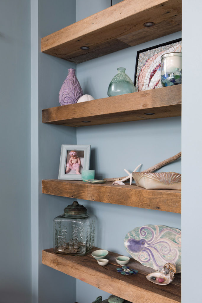 Reclaimed Oak Shelving