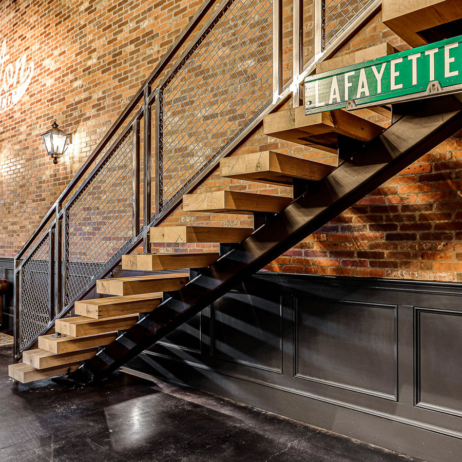 Reclaimed Skip-Planed Oak Treads - Boston Scally Co.