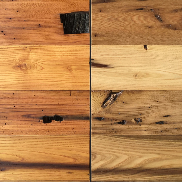 Reclaimed Post & Beam Chestnut Paneling