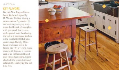 Reclaimed Oak in a New England Farmhouse Kitchen