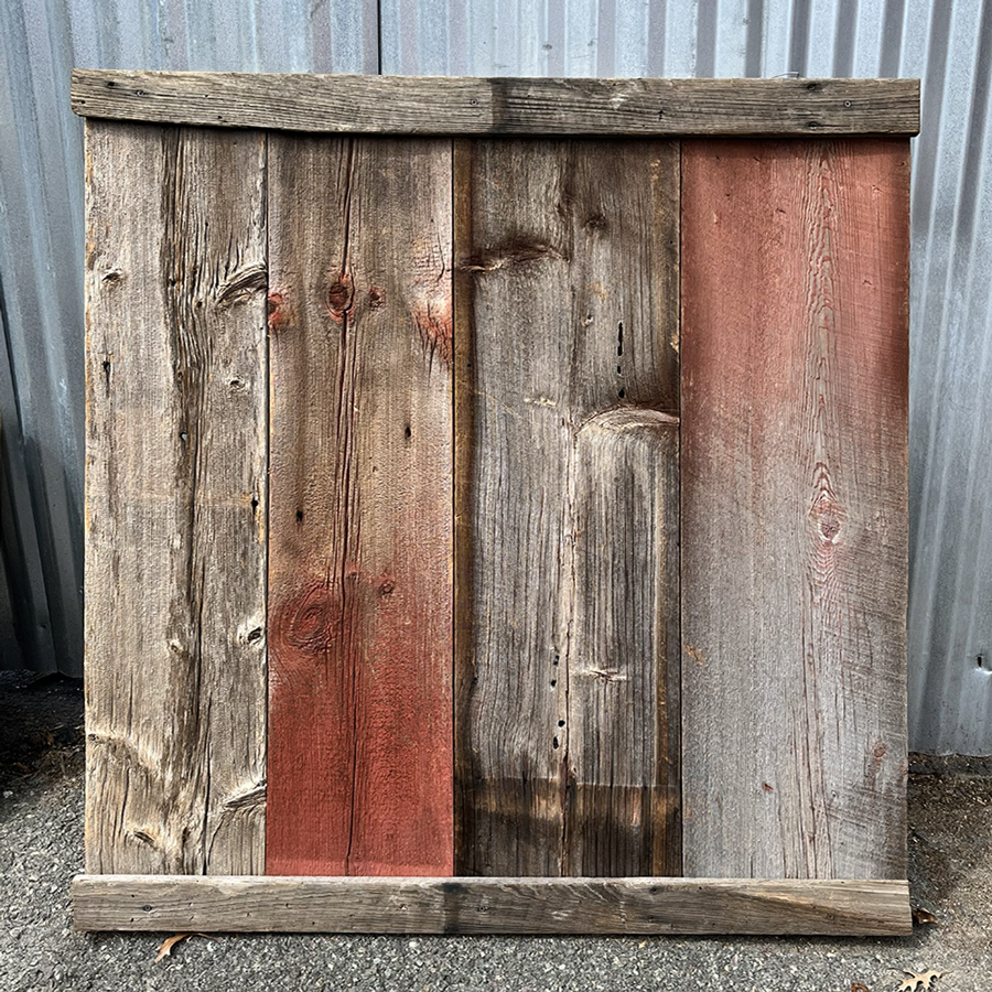 Reclaimed Wood Display Panel