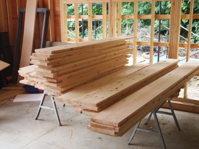 Working with Reclaimed White Wood