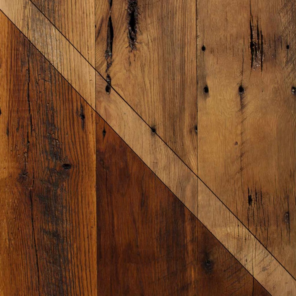 Reclaimed Skip-Planed Oak Paneling Reclaimed Skip-Planed Oak Paneling