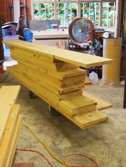 Working with Reclaimed White Wood