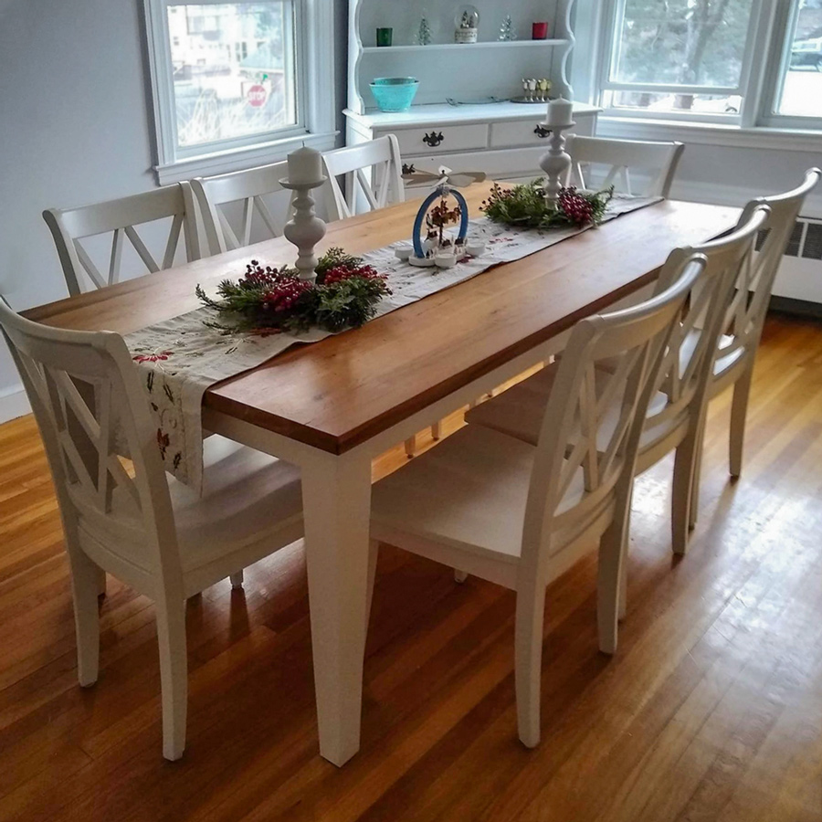Reclaimed White Oak Table Reclaimed White Oak Table