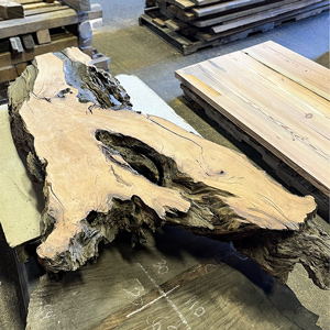 Salvaged Redwood Base Number 1003