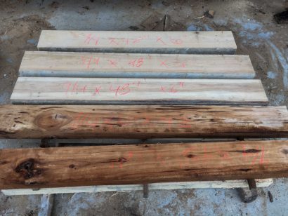 Rough Sawn Reclaimed Hickory