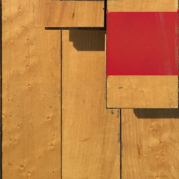 Salvaged Basketball Court Maple Flooring