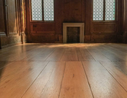 Seattle Art Museum Italian Room With Reclaimed Chestnut Flooring