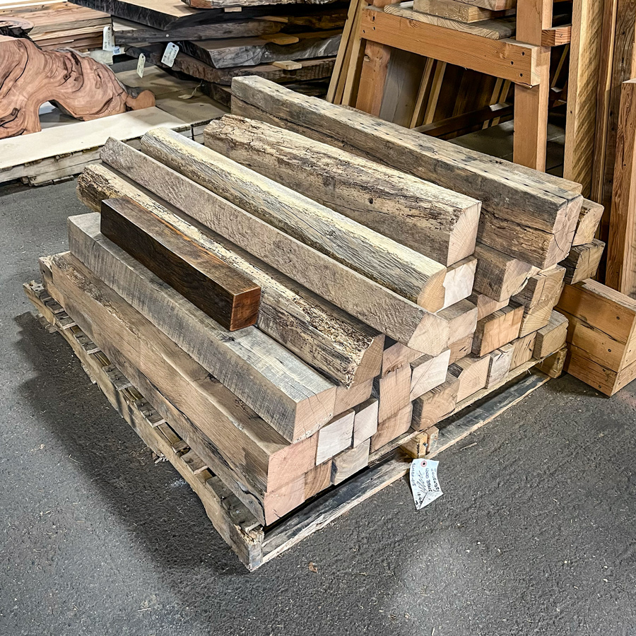 Table Legs: Reclaimed & Wire Brushed Antique Wind Braces Table Legs: Reclaimed & Wire Brushed Antique Wind Braces