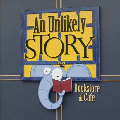 An Unlikely Story bookstore and cafe in Plainville, MA