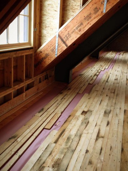 An Unlikely Story Bookstore Reclaimed Maple Flooring