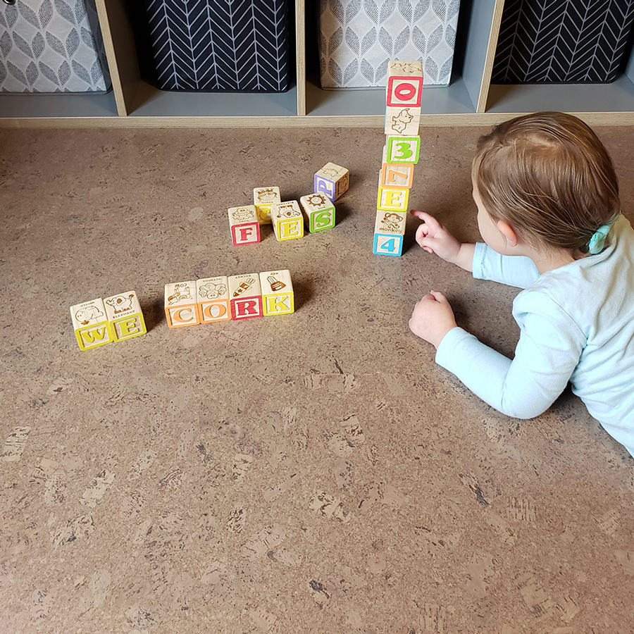 We Cork Floating Floor Eco-Nomical Collection - Ash We Cork Floating Floor Eco-Nomical Collection - Ash