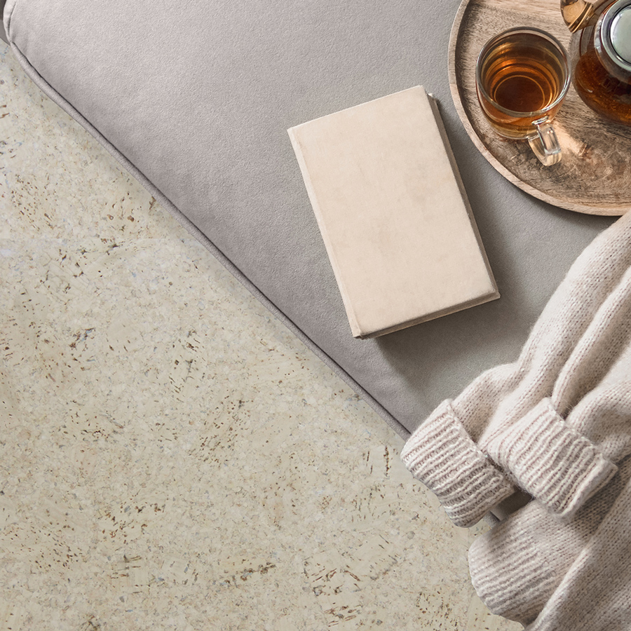 We Cork Floating Floor Eco-Nomical Collection - Ivory We Cork Floating Floor Eco-Nomical Collection - Ivory
